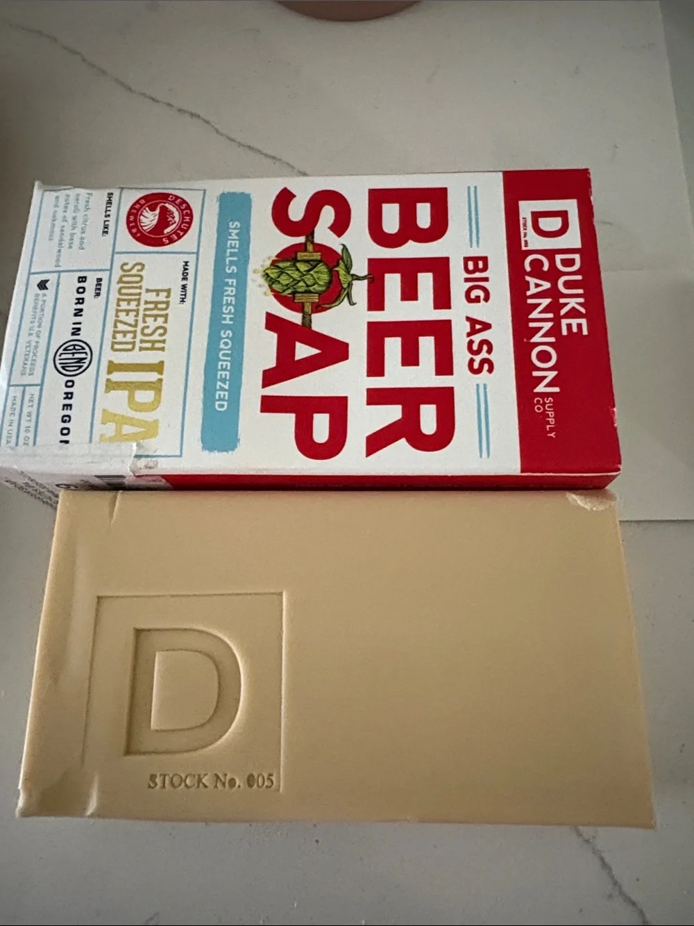 Duke Cannon Big Ass Beer Soap new